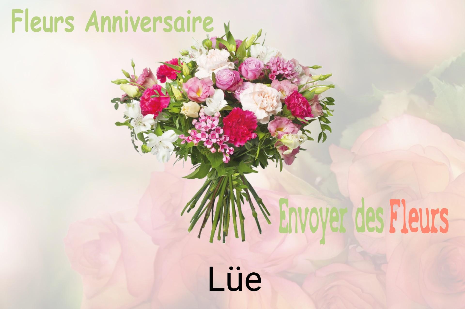 Bouquet de fleurs d’anniversaire livré à Lüe
