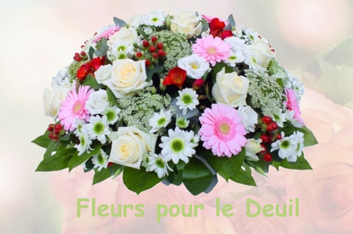 fleurs deuil LUE